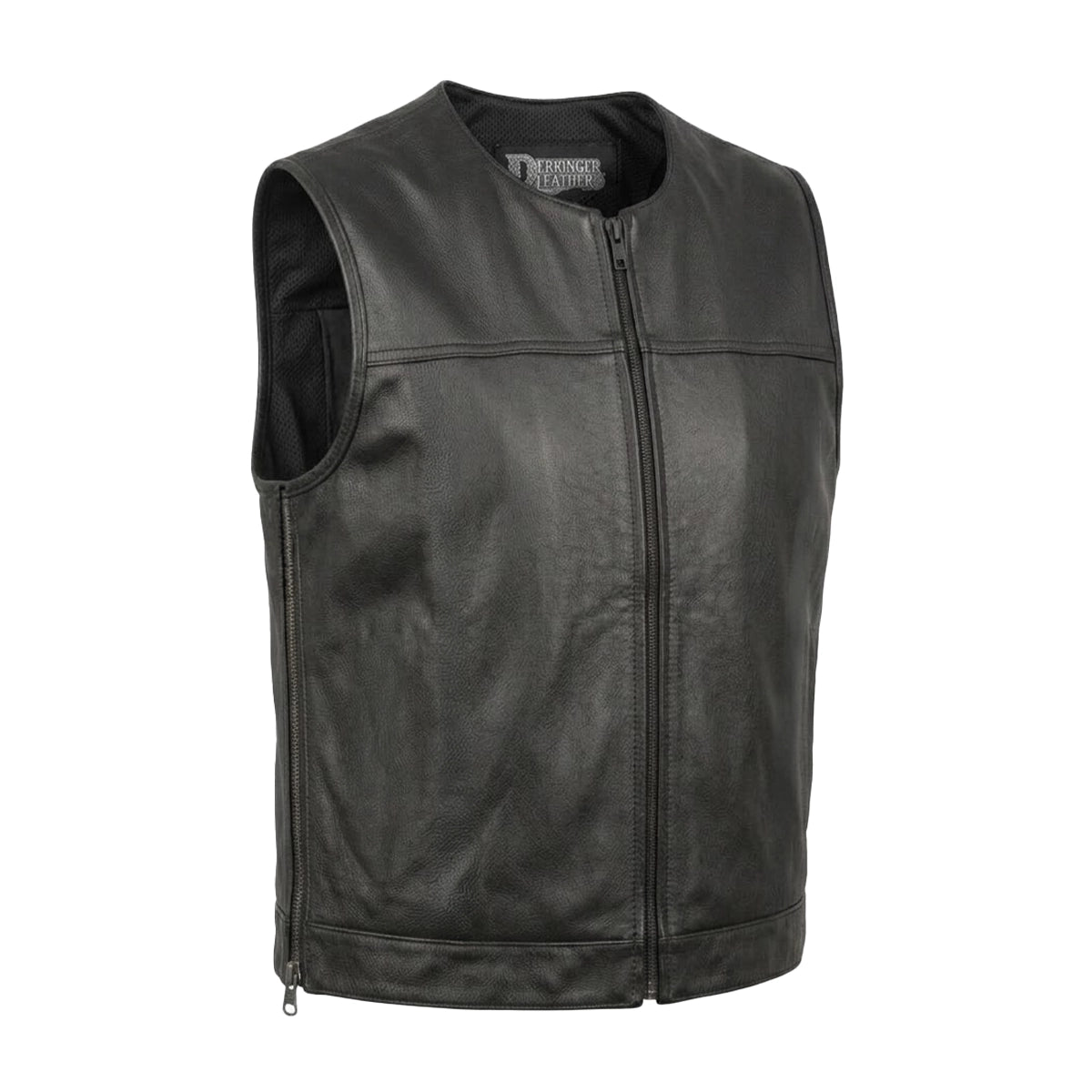 Hardline - Men's Premium Leather Motorcycle Vest