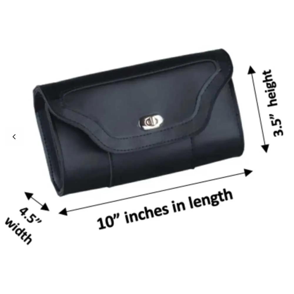 The PVC 1-Pocket Windshield Bag by Unik combines practicality with durability, providing a streamlined storage solution for motorcycle enthusiasts. 