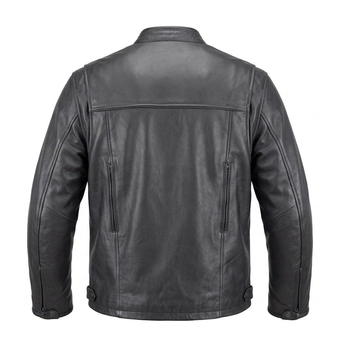 Black Iron - Men's Motorcycle Leather Jacket