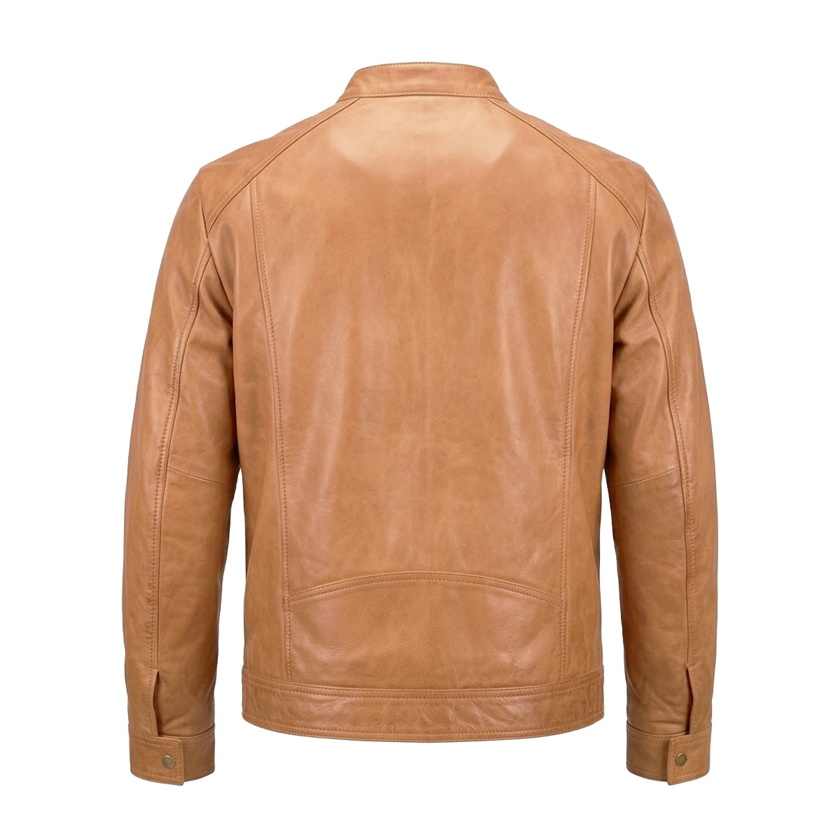 Indiana - Premium Men's Leather Motorcycle Jacket