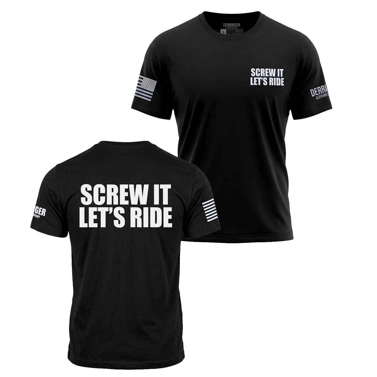 Screw It, Let's Ride - Men's Biker T-Shirt