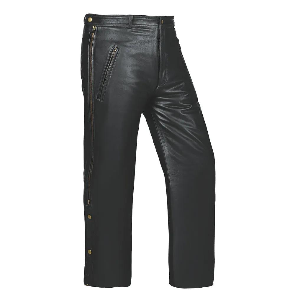 0770.00 - Mens Premium Leather Pants - Unik International Inc