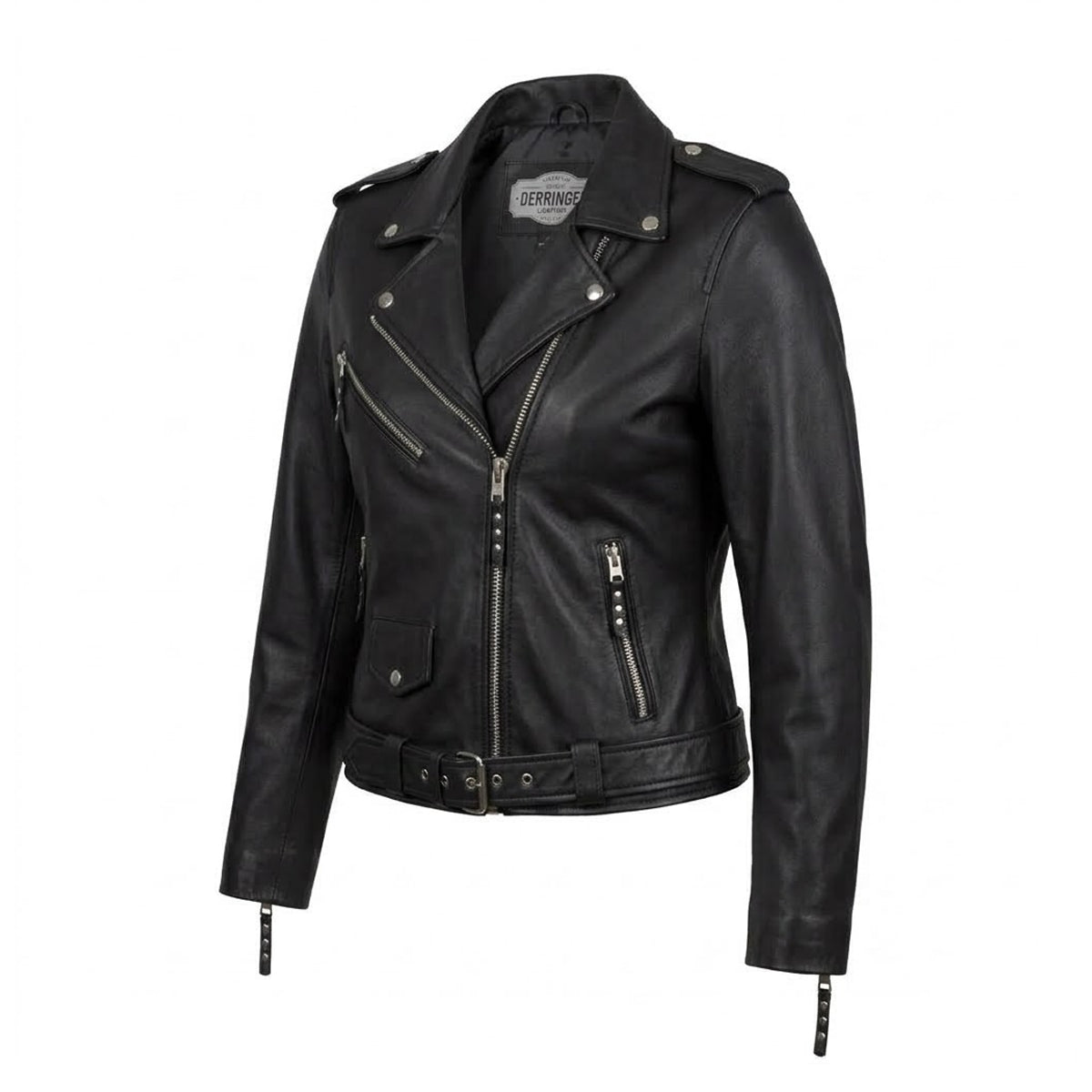 Lola - Women's Premium Leather Motorcycle Jacket