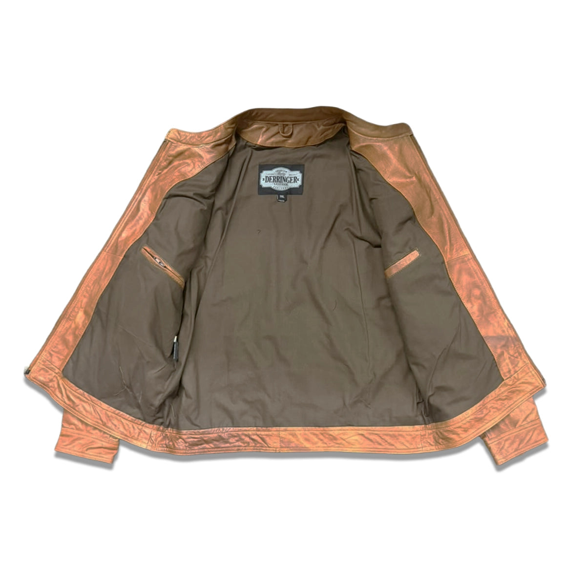 Indiana - Premium Men's Leather Motorcycle Jacket
