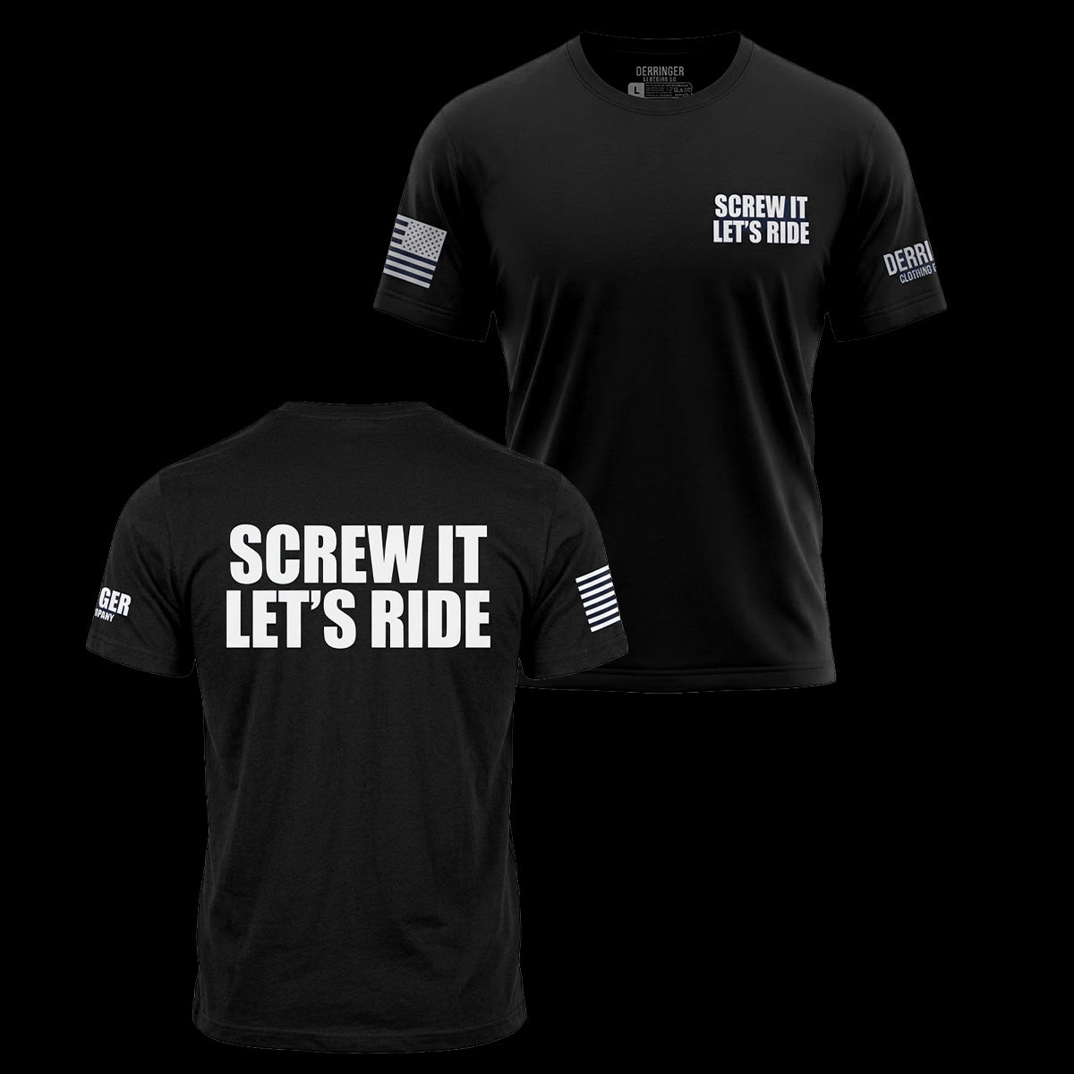 Screw It, Let's Ride - Men's Biker T-Shirt