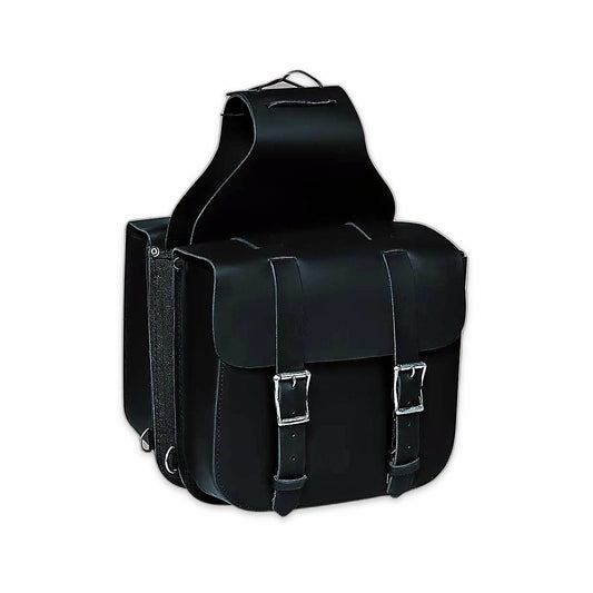AI-Enhanced v1 — 12 x 12 x 4.5 - Leather Saddle Bag