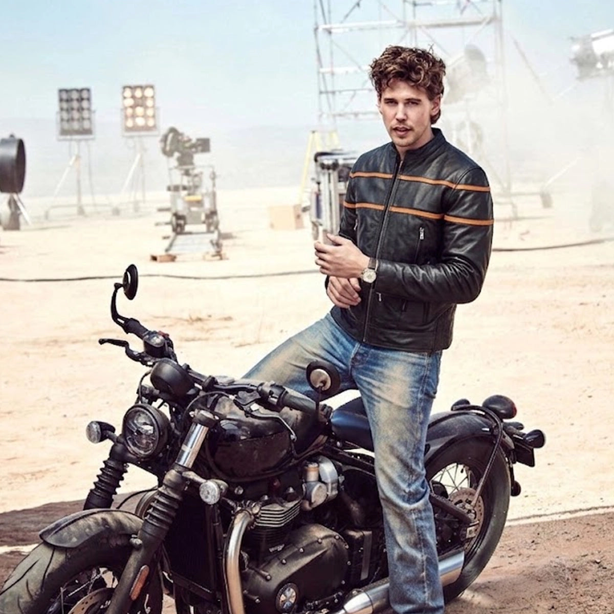 Fury - Men's Premium Leather Motorcycle Jacket
