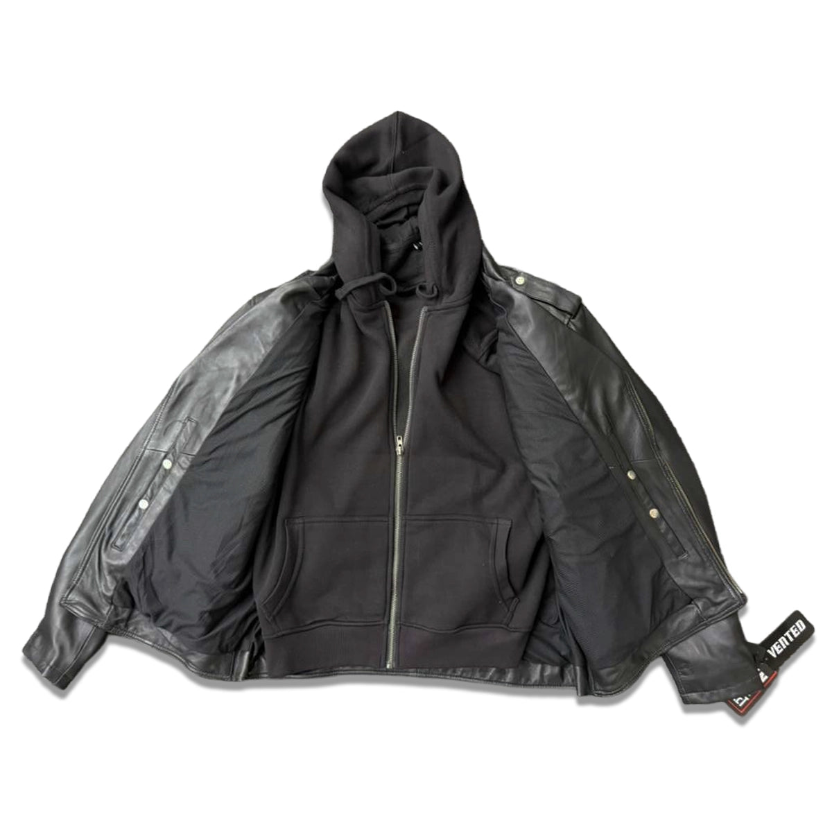 Shadow - Men's Lambskin Leather Motorcycle Jacket