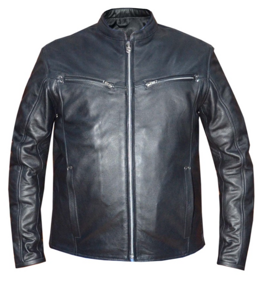 Stealth - Mens Premium Leather Jacket - Unik International Inc