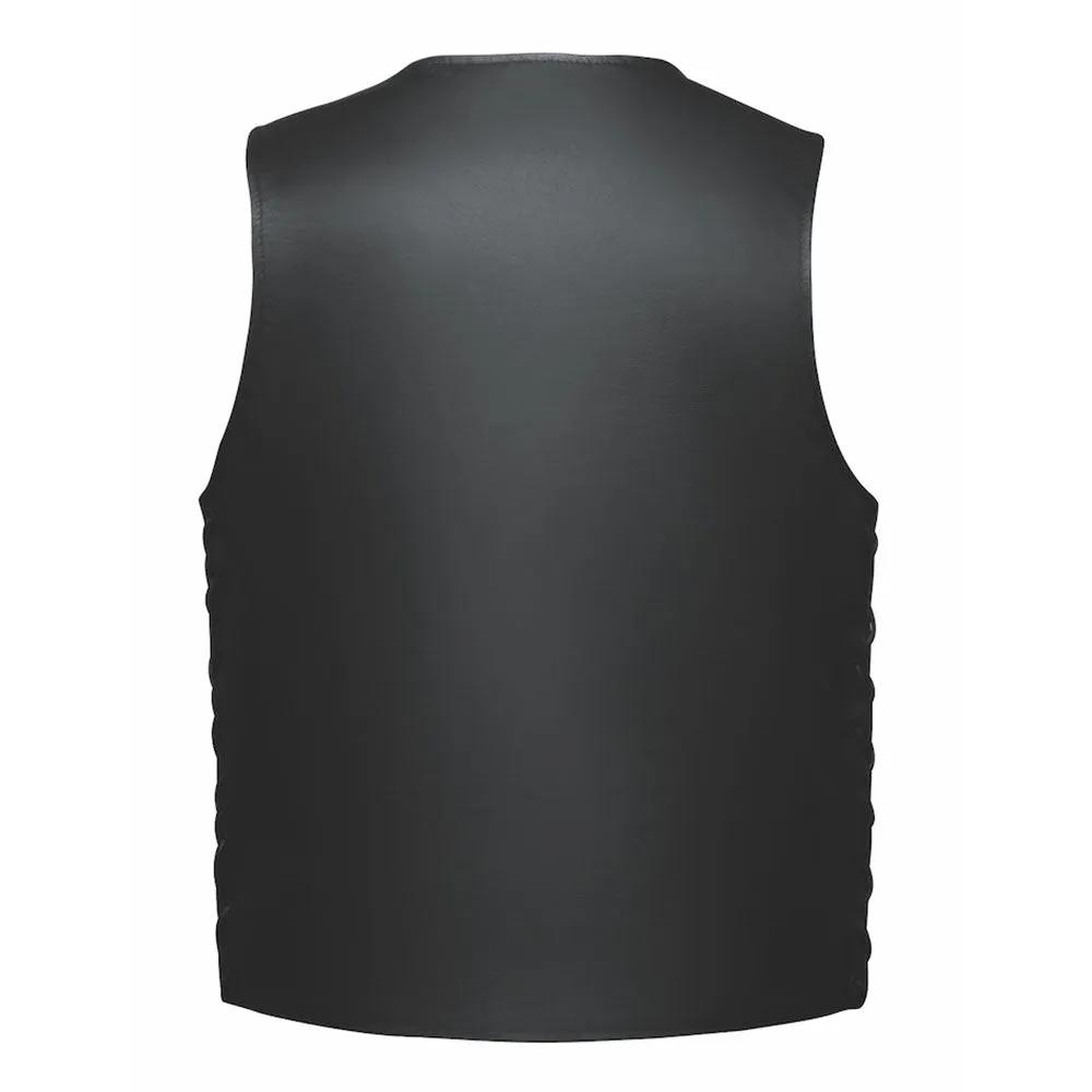 605.00 - Mens Premium Leather Vest - Unik International Inc