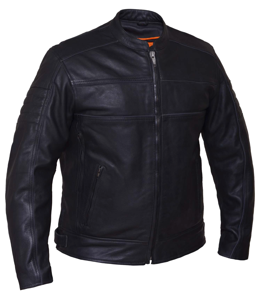Pioneer - Men's Premium Leather Jacket in zipper style - Unik International Inc