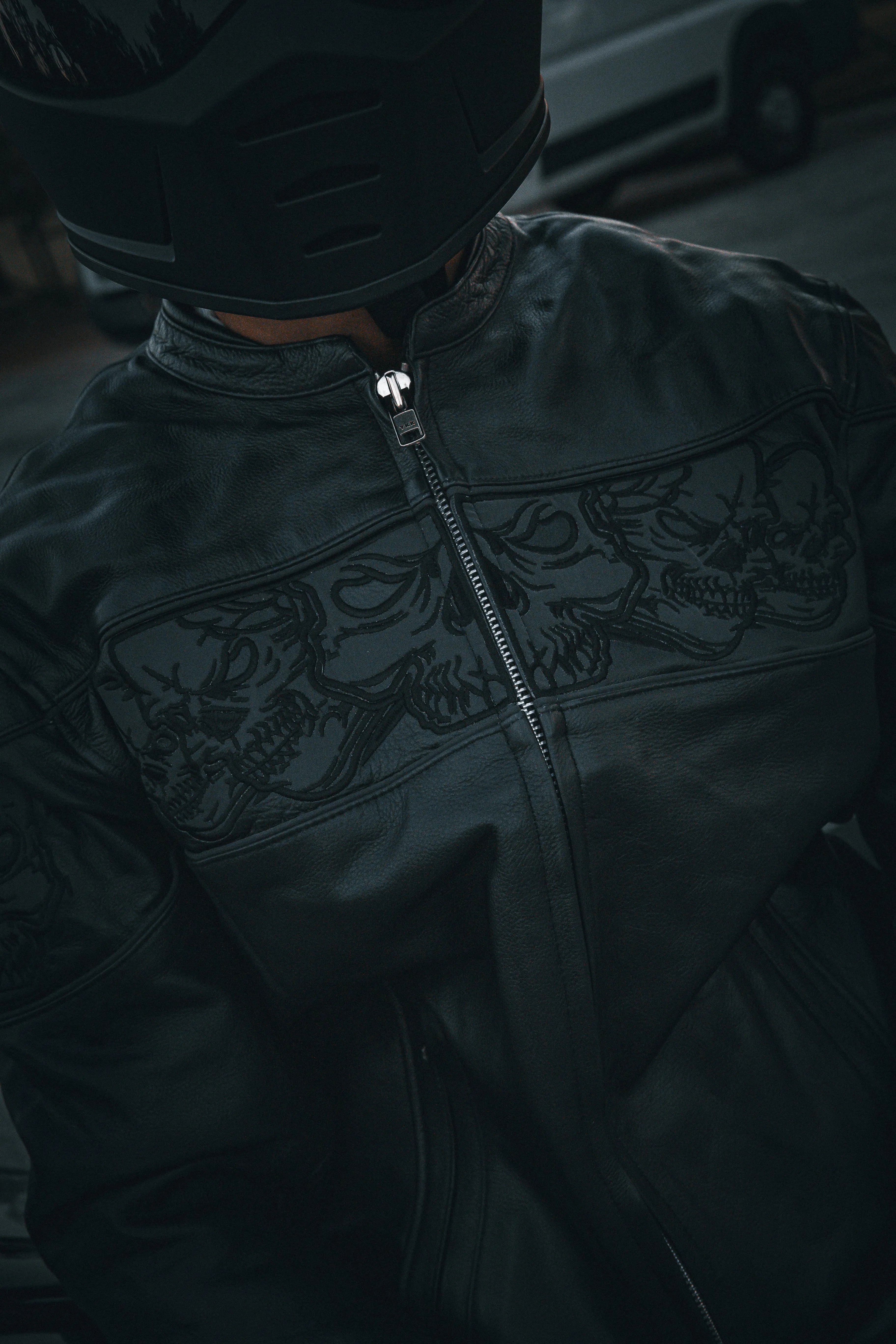 6916.00 - Mens Premium Leather Jacket - Unik International Inc