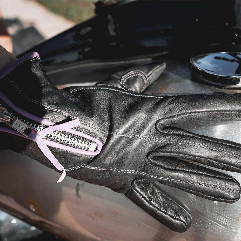 Crafted from durable cowhide leather, they offer full coverage and protection. Available in sizes XS to 5XL, they provide a secure and comfortable fit for various activities.