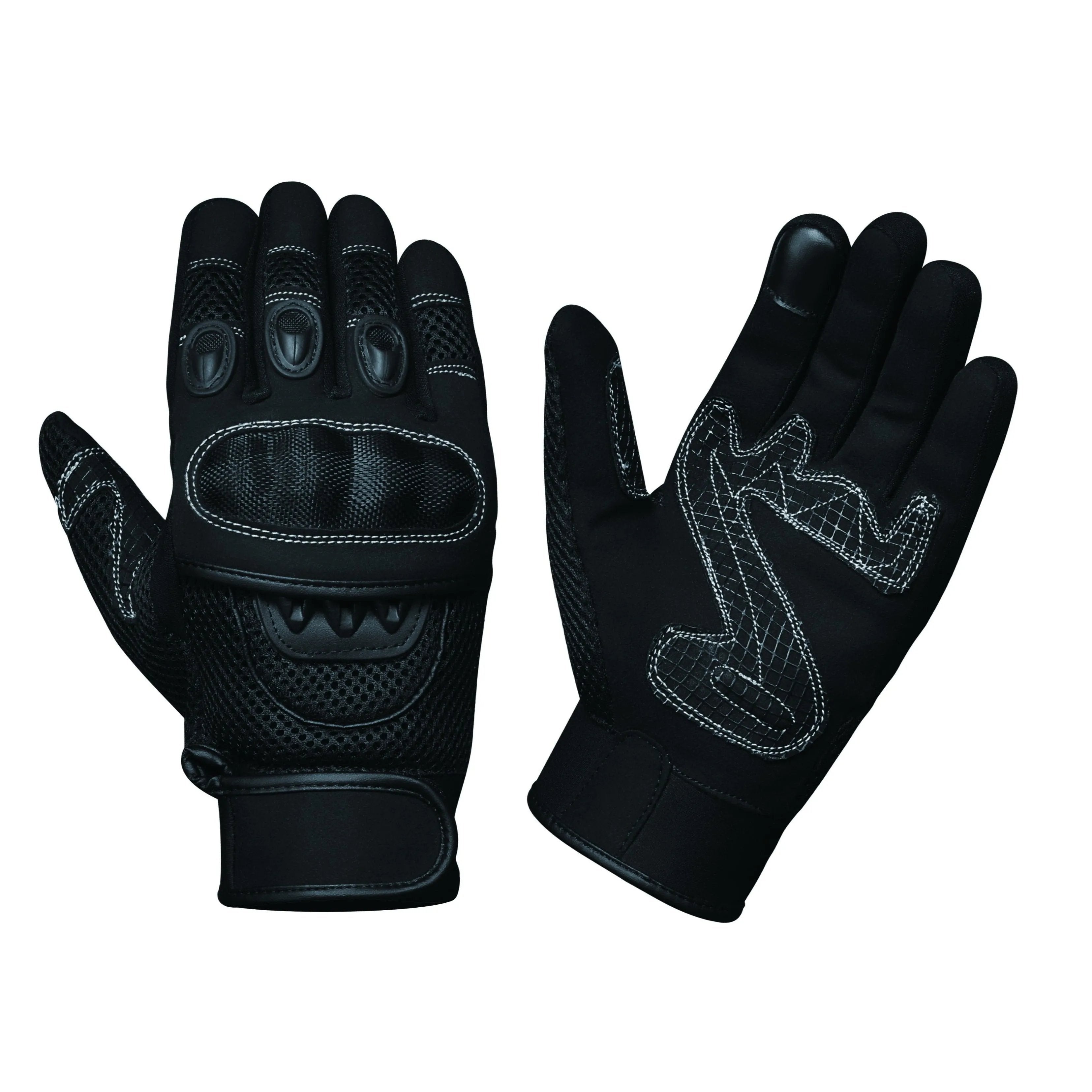  Crafted from durable cowhide leather, they offer enhanced abrasion resistance. Featuring touch technology on the fingertips and adjustable wrist closures, these gloves provide comfort and functionality for various activities