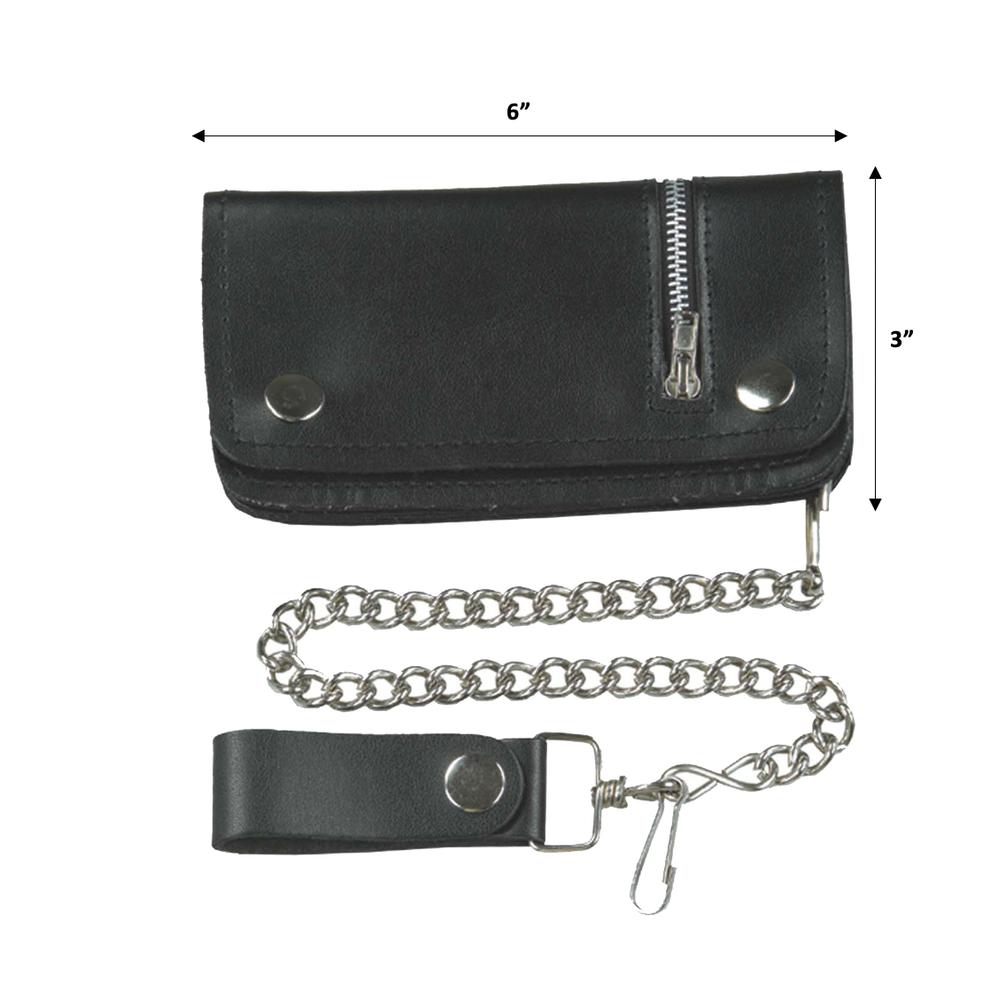  Crafted from premium leather, these wallets feature a chain attachment that adds a bold statement while securing your essentials. Ideal for motorcycle riders and enthusiasts, they offer multiple compartments for cards, cash, and coins, ensuring practicality on the go. 