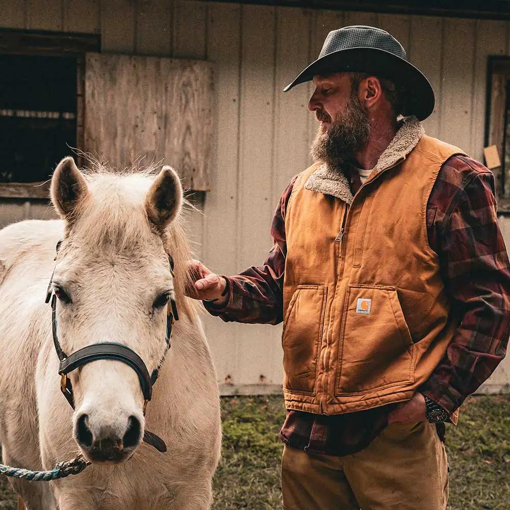 Embrace rugged elegance with the Men's Premium Cowhide Leather Cowboy Hat, designed to combine classic Western style with modern craftsmanship