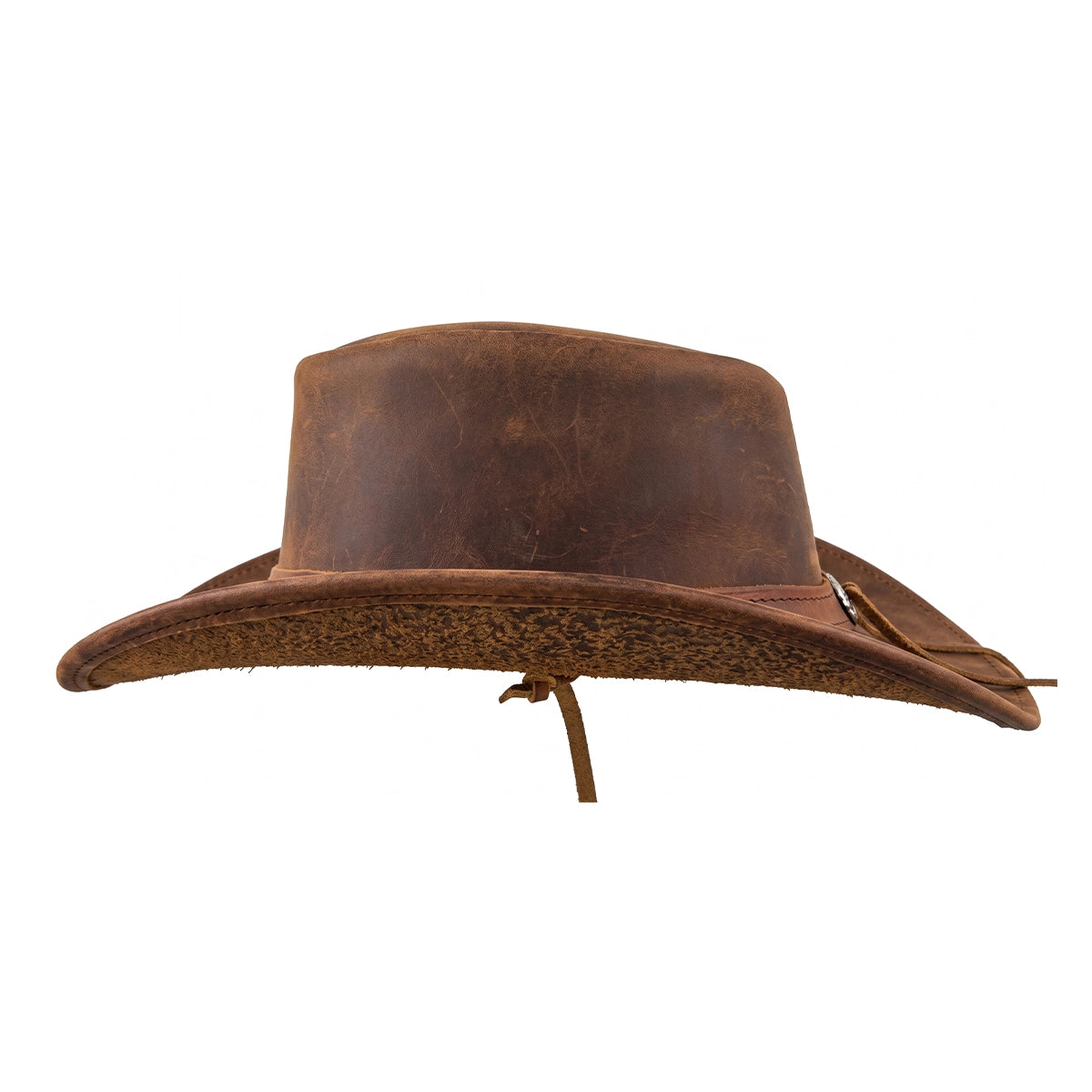 Mens Brown Cowboy Hat - Classic Western