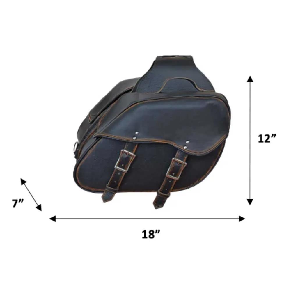 It offers ample storage space, sturdy construction, and classic design suitable for motorcycle enthusiasts. Made in Pakistan.