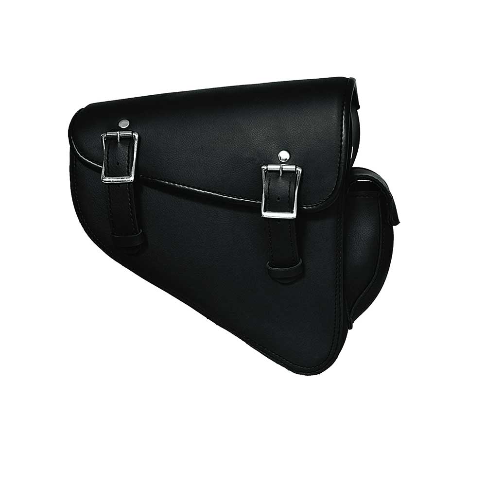 The Style # 9561.00 swing arm bag by Unik offers practicality and modern design for motorcycle enthusiasts. 