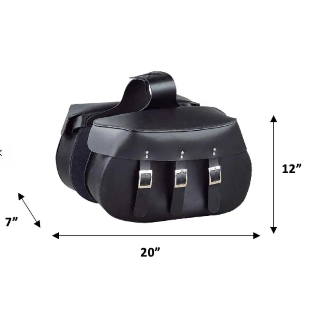 It features spacious dimensions, sturdy construction, and a classic design suitable for motorcycle enthusiasts. Made in Pakistan.