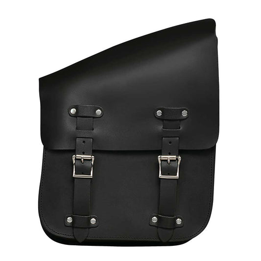 Crafted from cowhide leather, it exudes a timeless appeal suitable for motorcycle enthusiasts seeking both functionality and aesthetics.