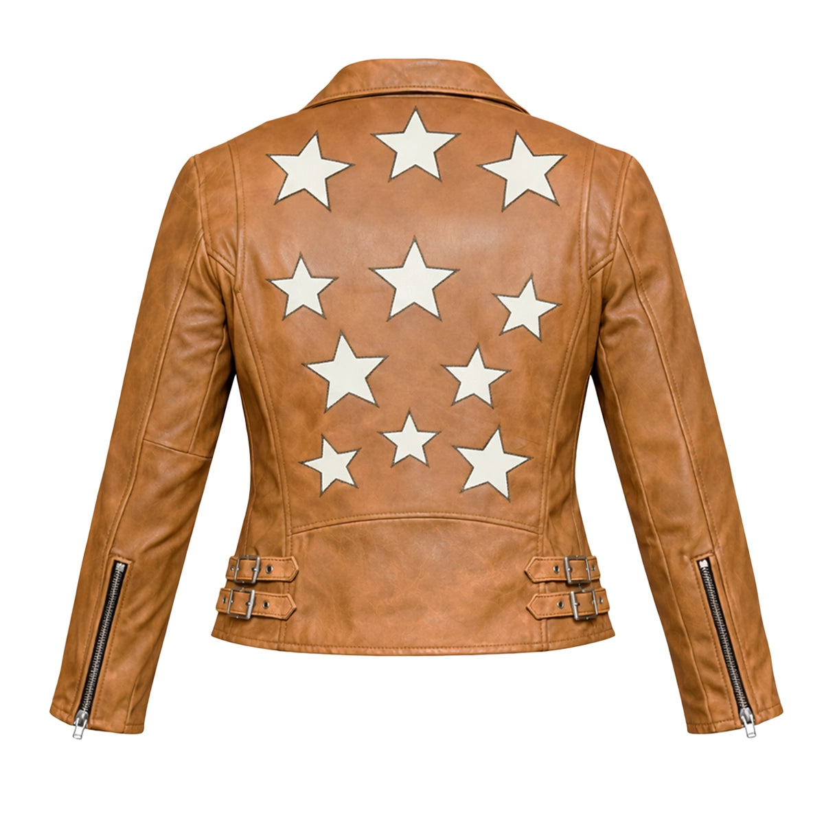 Ladies Brown Country Star Jacket