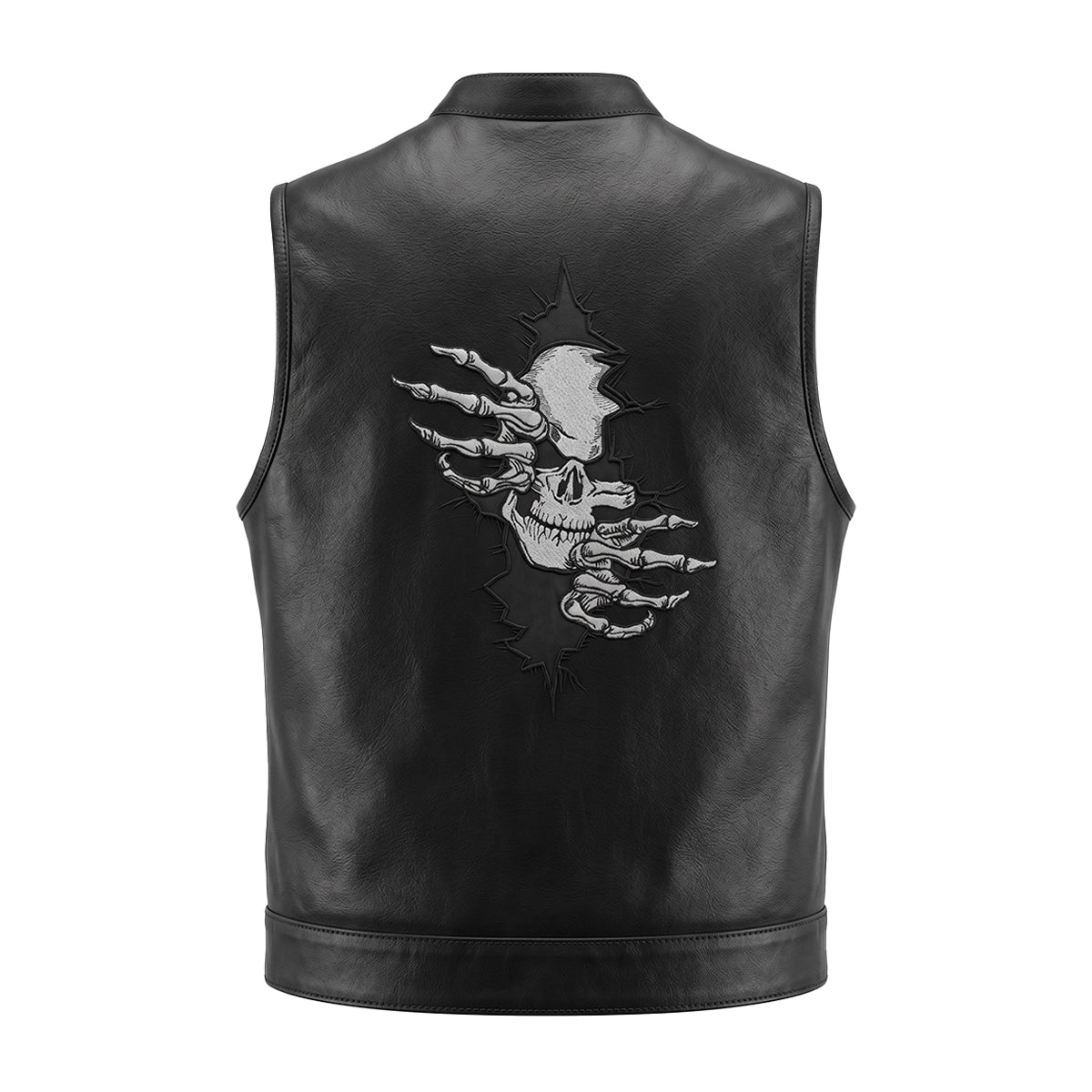 Wildcrest – Men's SOA Club Style Leather Motorcycle Vest