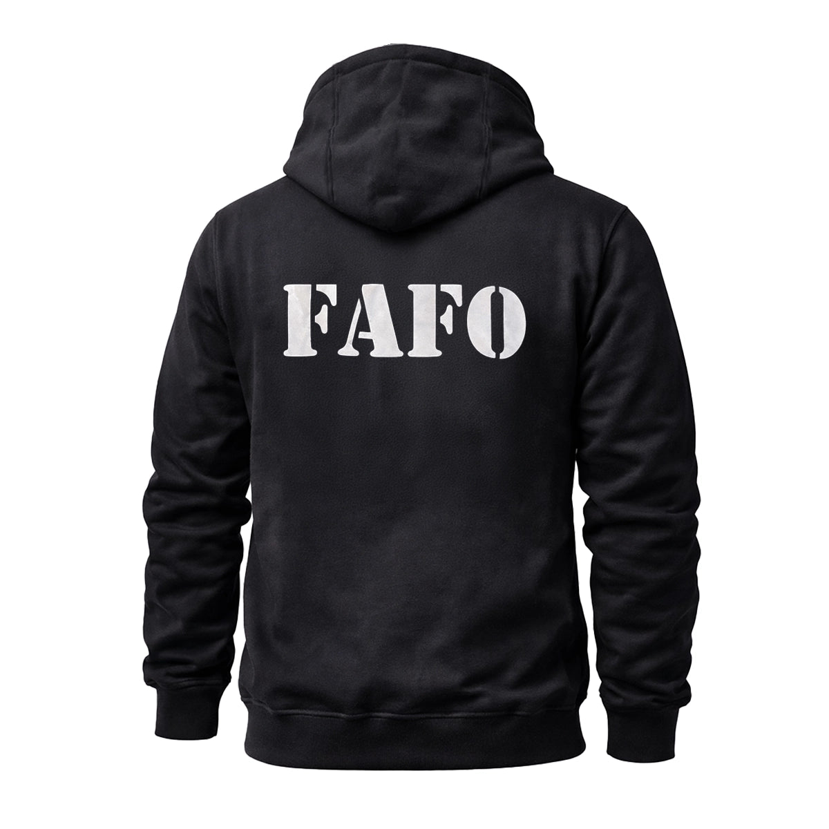 FAFO Men’s Motorcycle Hoodie – Reflective Urban Streetwear for Riders