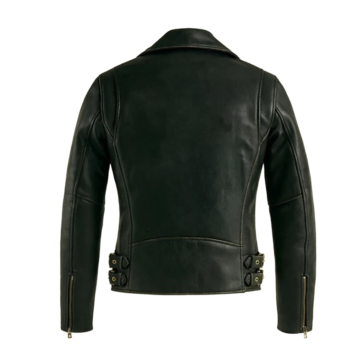 Rogue Rider – Women's Leather motorcycle Jacket (Brown)