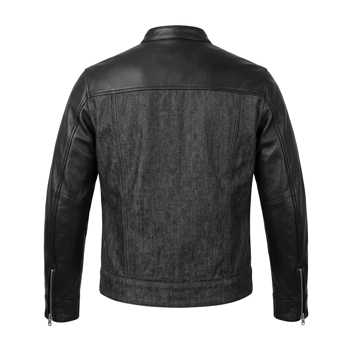 Commuter - Men's Denim & Leather Motorcycle Jacket