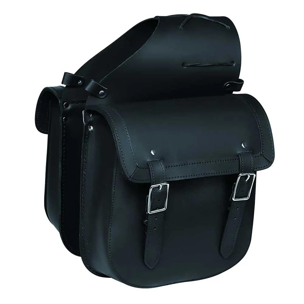 It offers spacious dimensions, sturdy construction, and a classic design suitable for motorcycle enthusiasts. Made in Pakistan.