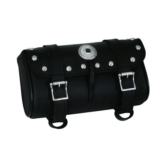 Black leather bag small size