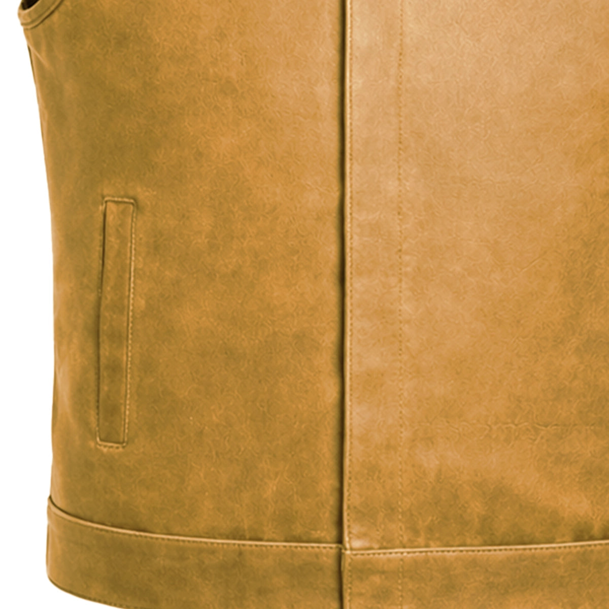 Road Siren - Mens Leather Motorcycle Vest