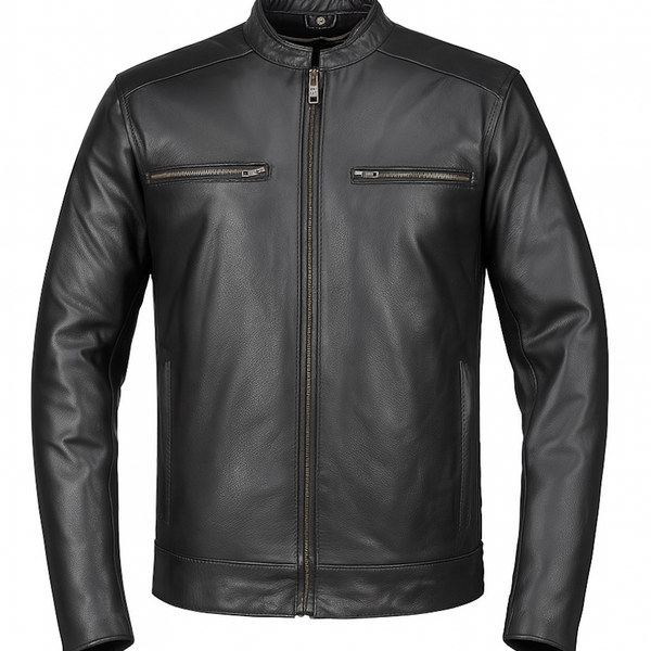 Blitz - Men's Premium Leather Motorcycle Jacket