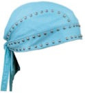 Blue headscarf 