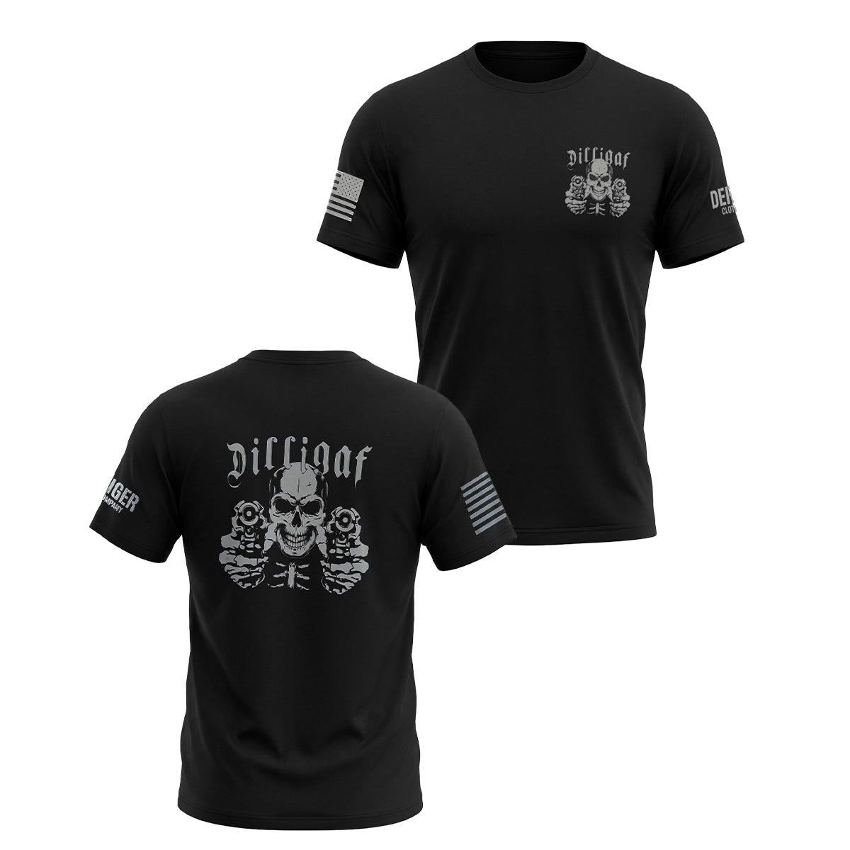 Mens Black Dilligaf T-Shirt