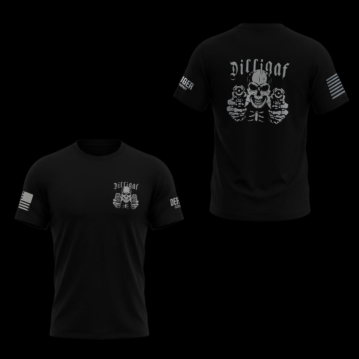 Men's Dilligaf Black T-Shirt