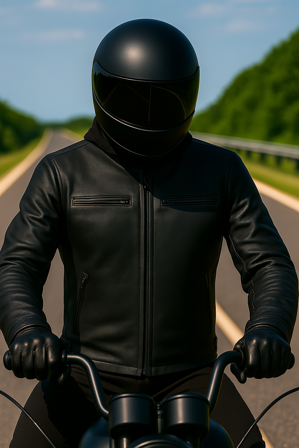 Black Iron - Mens Ultra Leather Jacket