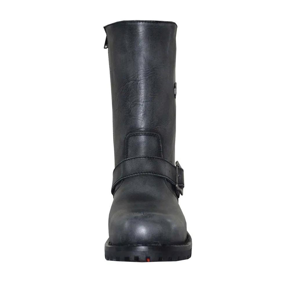 These motorcycle leather boots are crafted for the discerning rider who demands both style and functionality. Built to withstand the rigors of the open road while providing unparalleled comfort, they are a testament to quality craftsmanship and modern design.