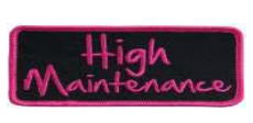 embroidery in pink color
