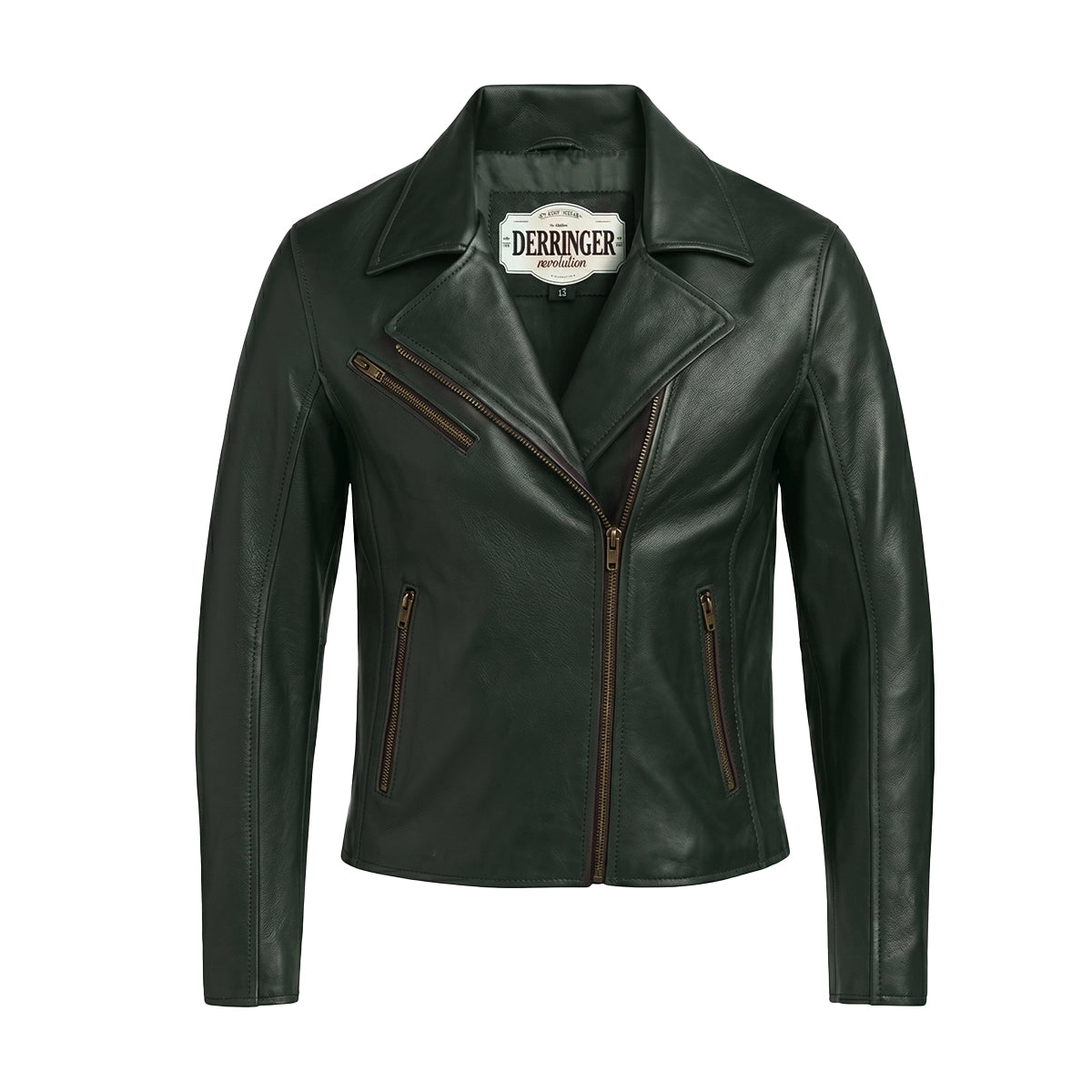 Rogue Star - Ladies Premium Brown Leather Jacket