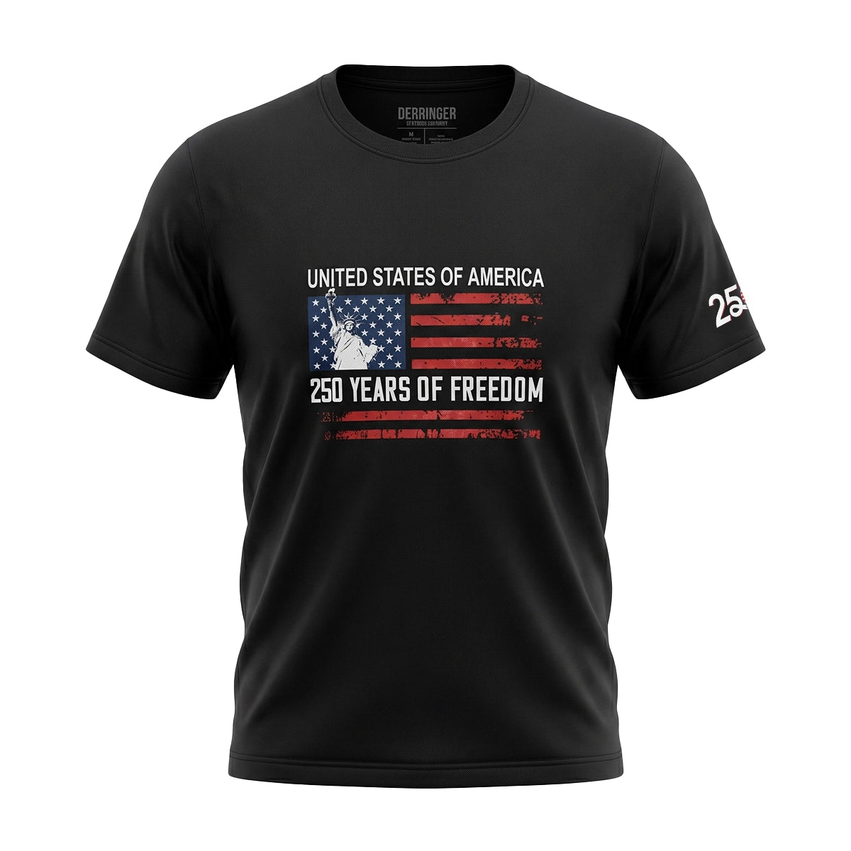 Men's Patriotic T-Shirt - USA 250 Years of Freedom