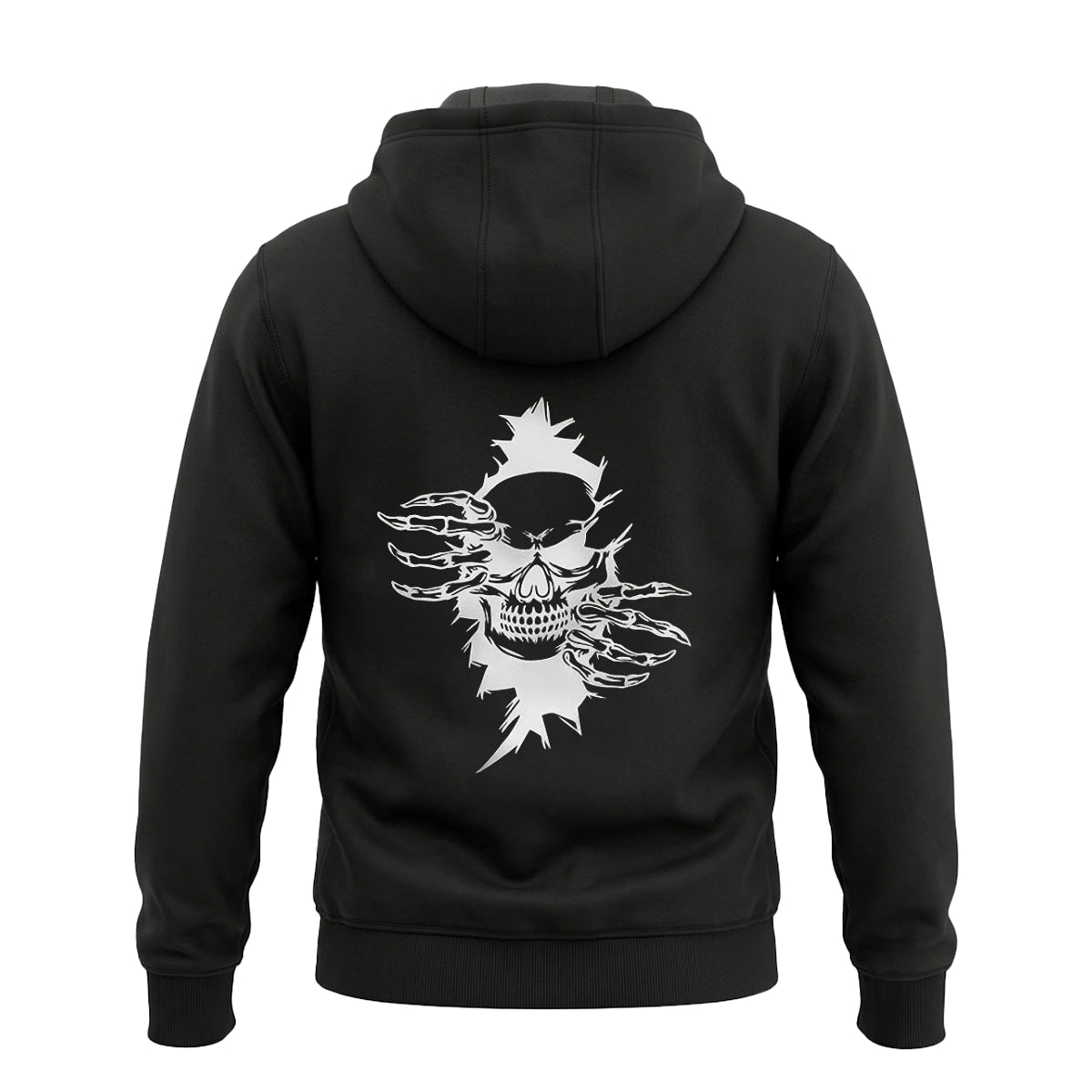 Coreline - Men's Skull Graphic Motorcycle Hoodie
