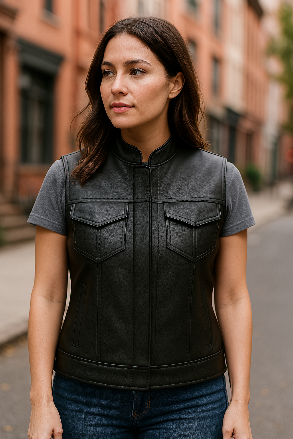 Lynda - Ladies SOA Style Club Vest