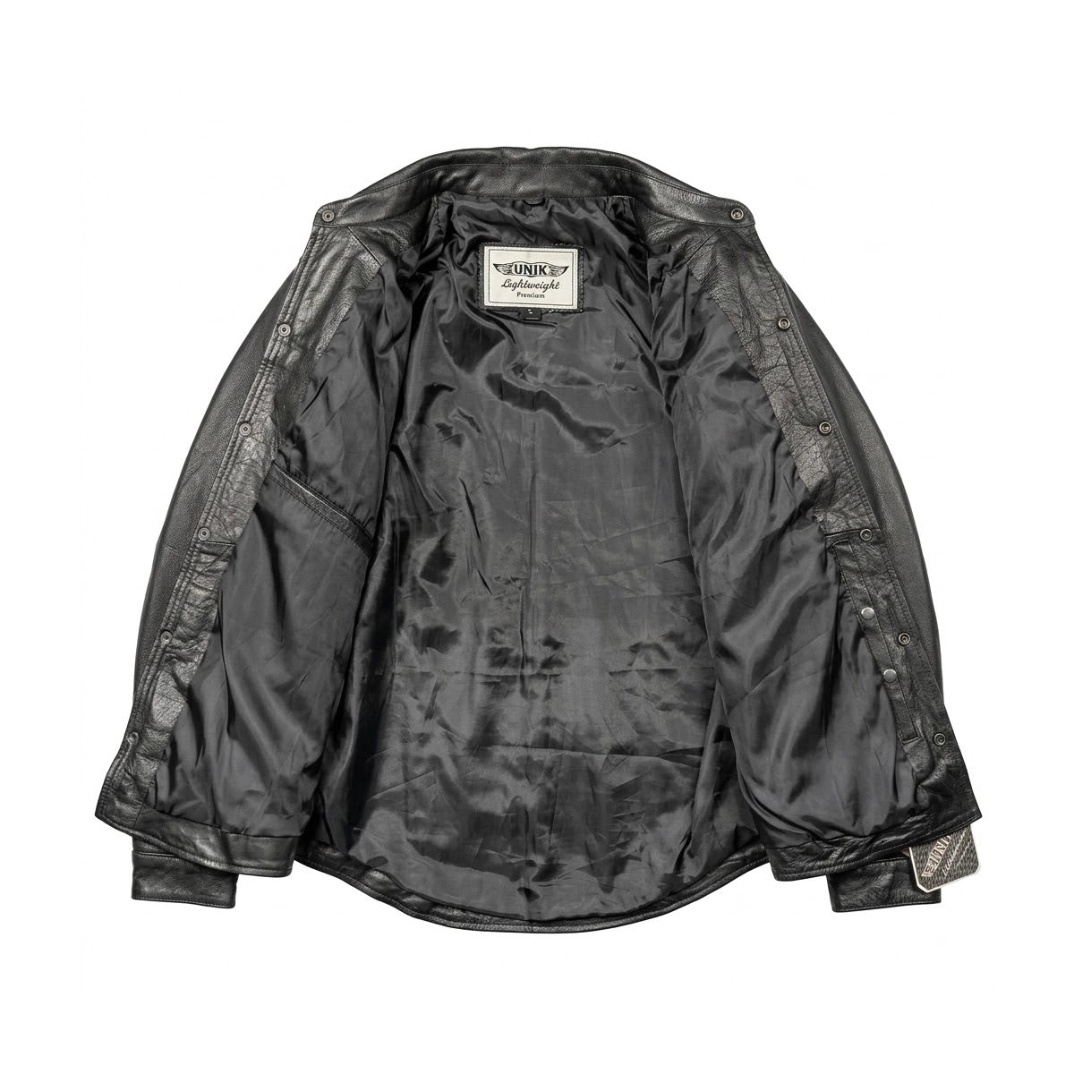 Titan - Men's Shirt style Premium Leather Biker Jacket