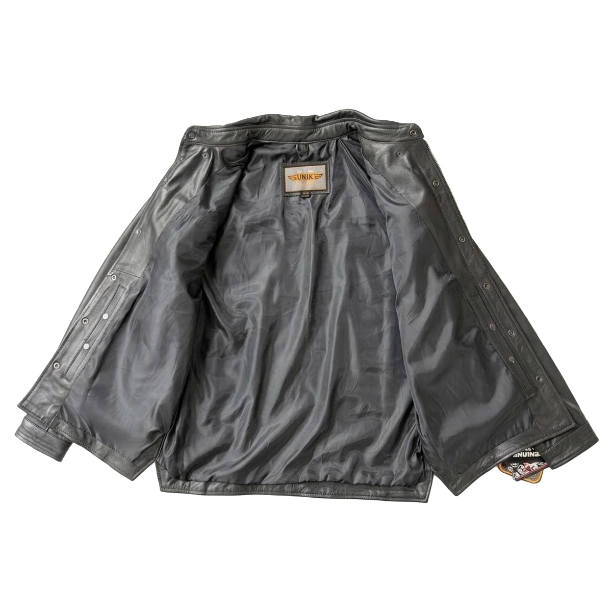 Edge - Premium Men's motorcycle Leather Jacket (Shirt Style)