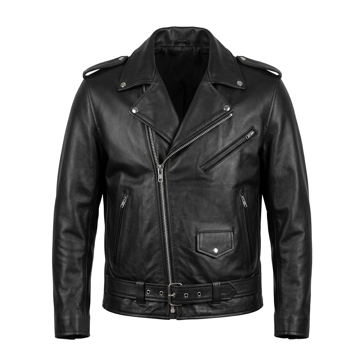 Brando - Men's Motorcycle Leather Jacket