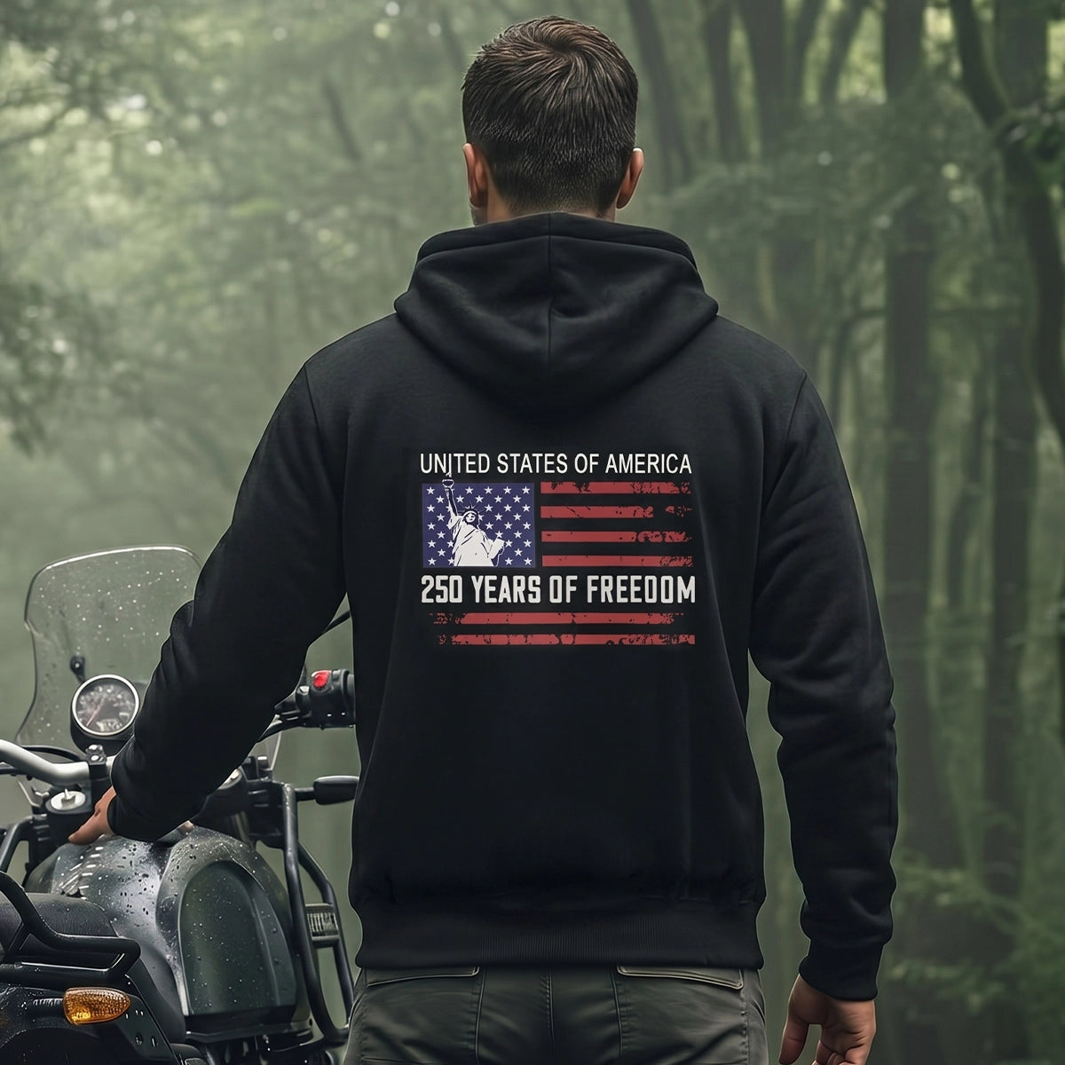 250 Years of Freedom - Men's Pullover Hoodie