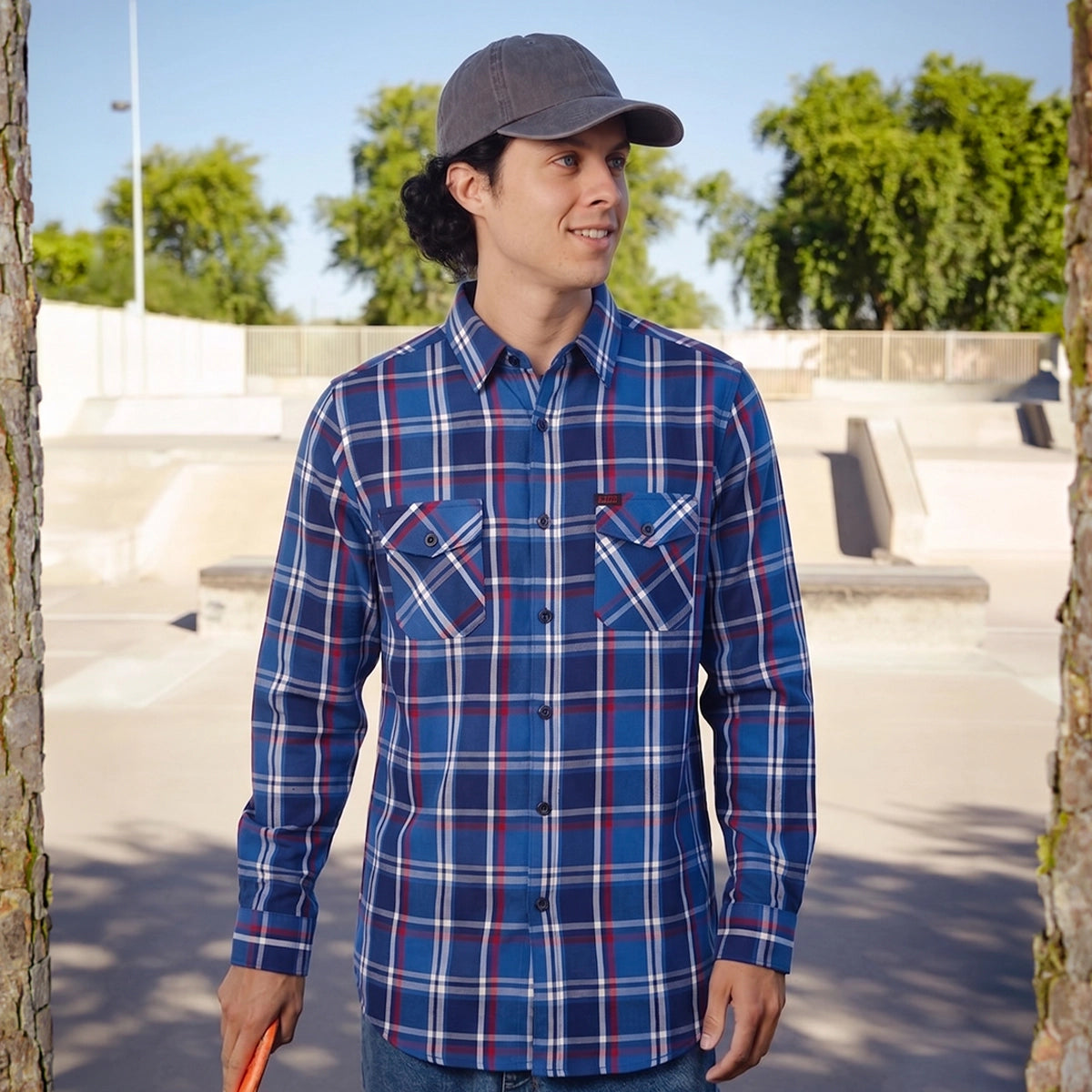 Equalizer - Men's Blue Flannel Shirt 250th USA Anniversary