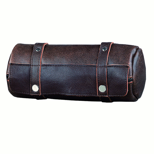 Unik is a distinguished Soft Leather Tool Bag crafted from high-quality cowhide leather. Its rich brown color, combined with a quick release mechanism, makes it an ideal choice for professionals and enthusiasts seeking both practicality and sophistication